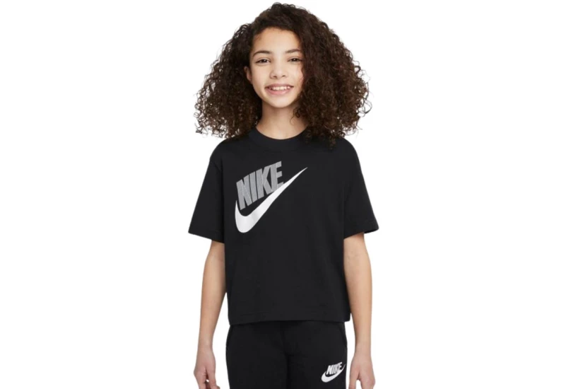 Nike Sportswear Essential Παιδικό Κοντομάνικο T-Shirt Μαύρο