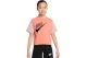 Nike Sportswear Essential Παιδικό Κοντομάνικο T-Shirt Σομόν, Ροζ, Μαύρο