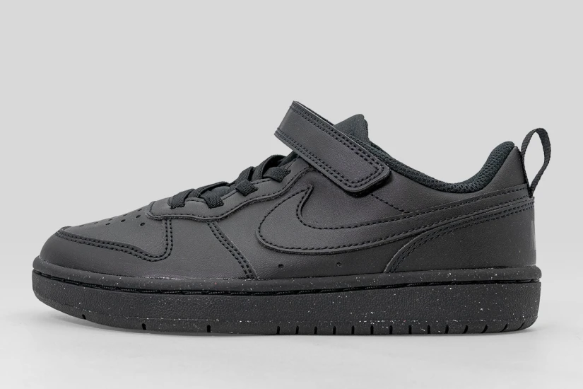Nike Court Borough Low Recraft Παιδικά Sneakers Μαύρα