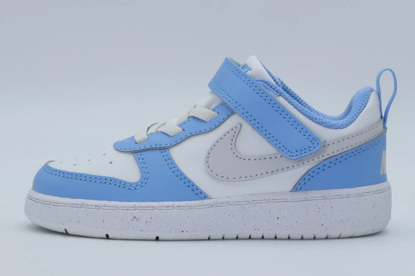 Nike Court Borough Low Recraft Βρεφικά Sneakers Γαλάζια, Λευκά