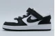 Nike Court Borough Low Recraft Βρεφικά Sneakers Μαύρα, Λευκά