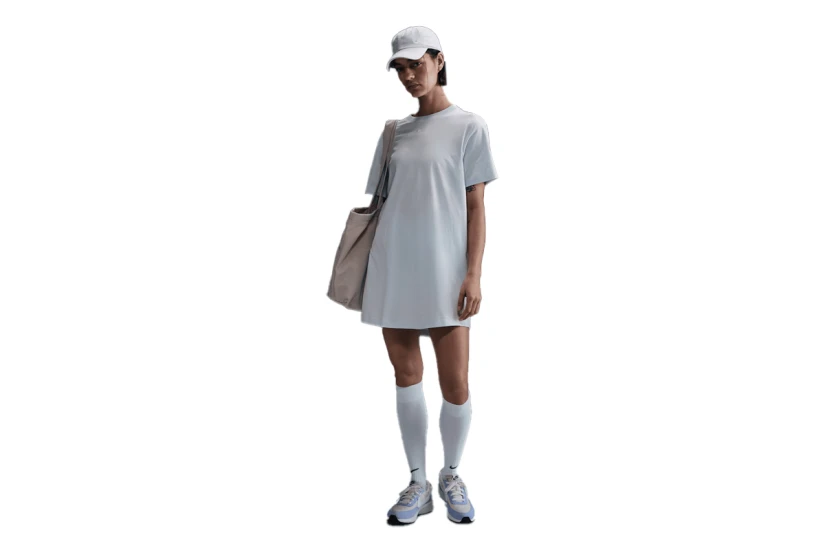 Nike Sportswear Chill Knit Γυναικείο Mini Φόρεμα Σιέλ