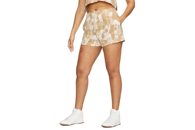Nike Sportswear Γυναικείο Αθλητικό Σορτς Λευκό, Μπεζ
