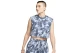 Nike Sportswear Γυναικείο Αμάνικο Crop Top Γκρι, Λευκό