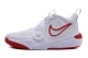 Nike Team Hustle D 11 Παιδικά Μπασκετικά Παπούτσια Λευκά, Κόκκινα