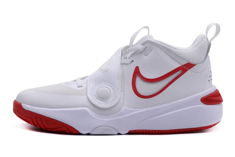 Nike Team Hustle D 11 Παιδικά Μπασκετικά Παπούτσια Λευκά, Κόκκινα