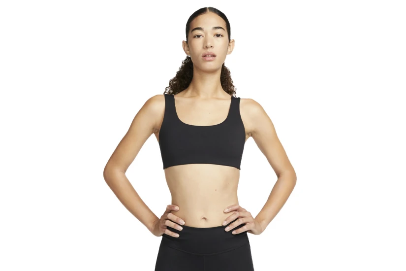 Nike Dri-FIT Alate All U Γυναικείο Αθλητικό Μπουστάκι Μαύρο