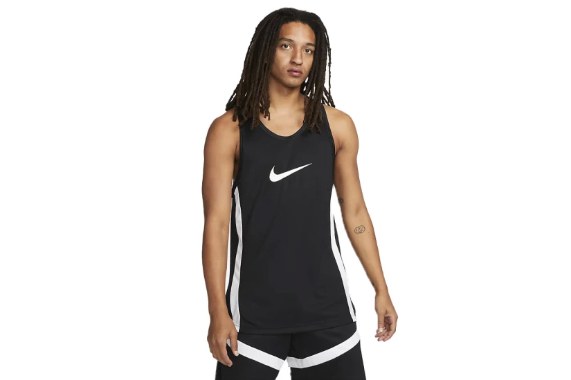 Nike Dri-FIT Icon Ανδρική Αμάνικη Μπλούζα Μαύρη