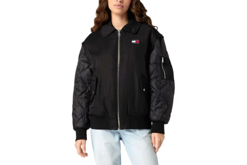 Tommy Jeans Tjw Zip Sleeve Jacket Μπουφάν Bomber (DW0DW13755 BDS)