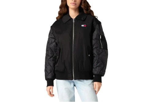 Tommy Jeans Tjw Zip Sleeve Jacket Μπουφάν Bomber (DW0DW13755 BDS)