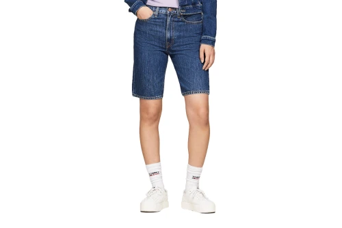 Tommy Jeans Harper Hgh Βερμούδα Τζιν Γυναικεία (DW0DW17634 1A5)