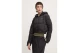 Tommy Jeans Crop Hooted Γυναικείο Μπουφάν Puffer με Κουκούλα Μαύρο