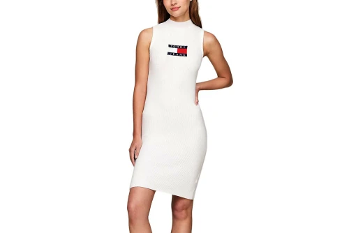 Tommy Jeans Center Flag Sweater Dress Φόρεμα Mini (DW0DW18607 YBH)