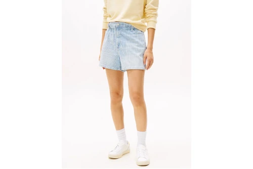 Tommy Jeans Paperbag Bi6136 Σορτς Τζιν Γυναικείο (DW0DW20085 1A5)