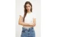 Tommy Jeans Slim C-Neck Γυναικείο Κοντομάνικο T-Shirt Εκρού