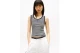 Tommy Jeans Ribbed Slim Scoop Neck Γυναικεία Αμάνικη Μπλούζα