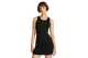 Tommy Jeans Essential Rib Bodycon Γυναικείο Mini Φόρεμα Μαύρο