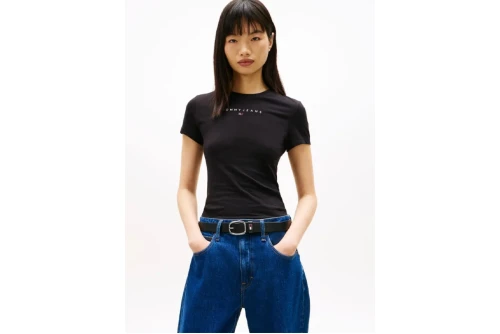 Tommy Jeans Linear Slim T-Shirt Γυναικείο (DW0DW21550 BDS)