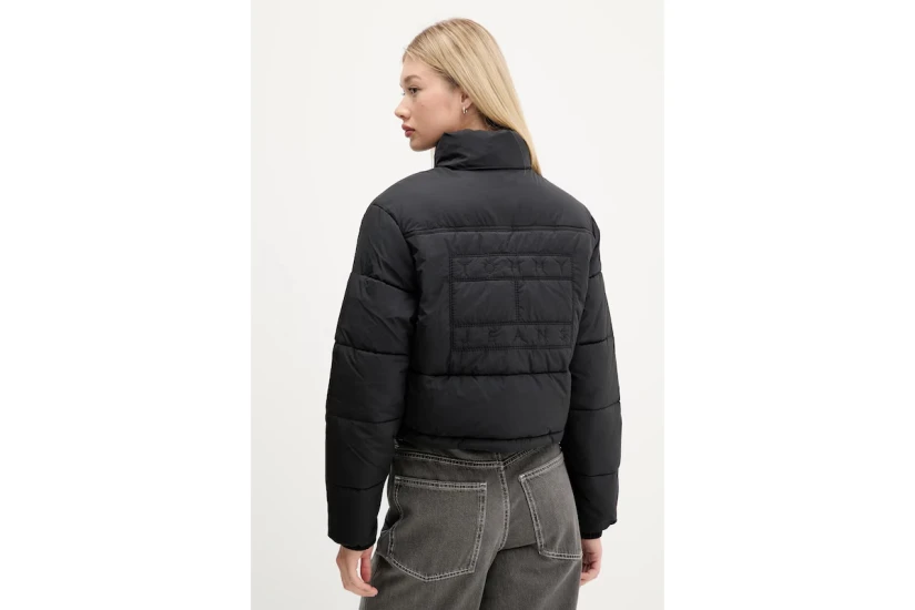 Tommy Jeans Γυναικείο Μπουφάν Puffer Μαύρο
