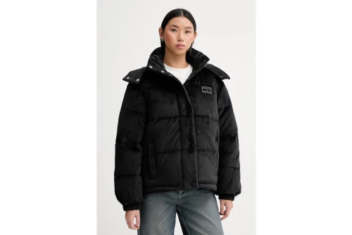 Tommy Jeans Quilted Velvet Μπουφάν Puffer Γυναικείο (DW0DW21668 BDS)