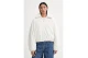 Tommy Jeans Badge Faux Fur Bomber Γυναικεία Συνθετική Γούνα Λευκή
