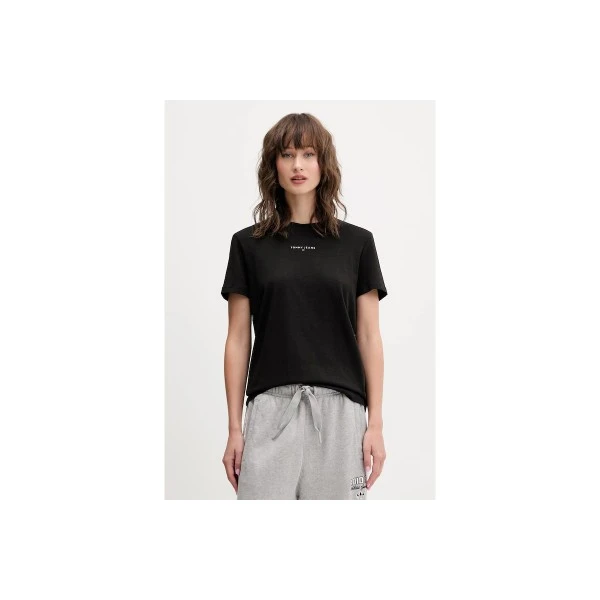Tommy Jeans Linear Logo T-Shirt Γυναικείο (DW0DW21964 BDS)
