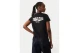 Tommy Jeans Wavy Flag Back Logo Jersey Γυναικείο Κοντομάνικο T-Shirt Μαύρο, Λευκό