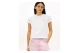 Tommy Jeans Regular Fit Bubble Γυναικείο Κοντομάνικο T-Shirt Εκρού, Ροζ, Φυτρί