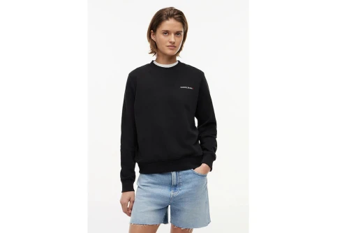 Tommy Jeans Essential Logo Μπλούζα Με Λαιμόκοψη Γυναικεία (DW0DW22829 BDS)