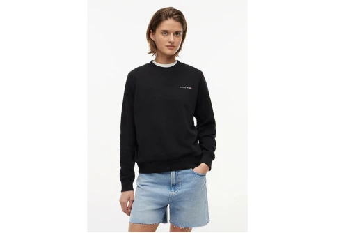 Tommy Jeans Essential Logo Μπλούζα Με Λαιμόκοψη Γυναικεία (DW0DW22829 BDS)