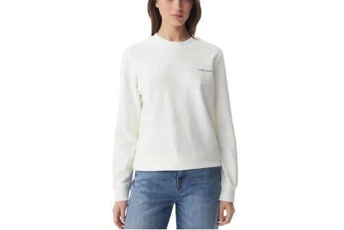 Tommy Jeans Essential Logo Μπλούζα Με Λαιμόκοψη Γυναικεία (DW0DW22829 YBL)