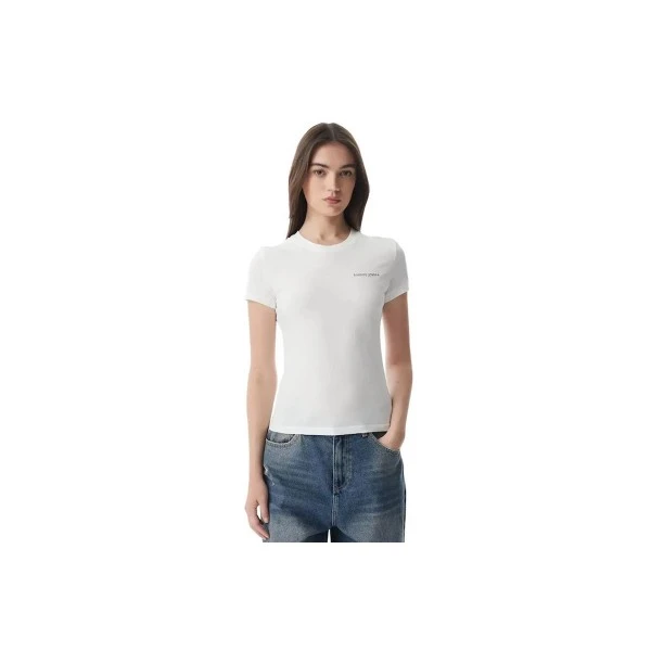 Tommy Jeans Logo Slim Jersey T-Shirt Γυναικείο (DW0DW23479 YBL)