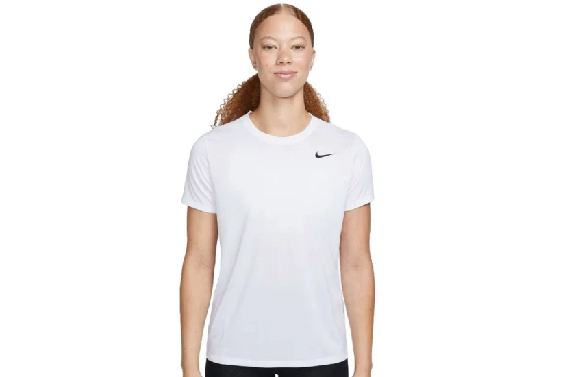 Nike Dri-FIT Γυναικείο Κοντομάνικο T-Shirt Λευκό