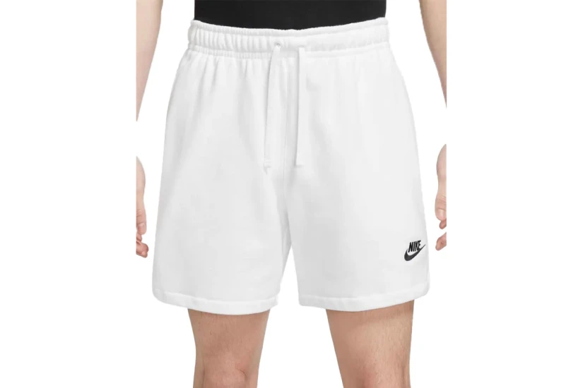 Nike Club Fleece Ανδρικό Αθλητικό Σορτς Λευκό