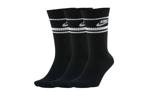 Nike Sportswear Everyday Essential Κάλτσες Ψηλές 3 Ζευγάρια (DX5089 010)