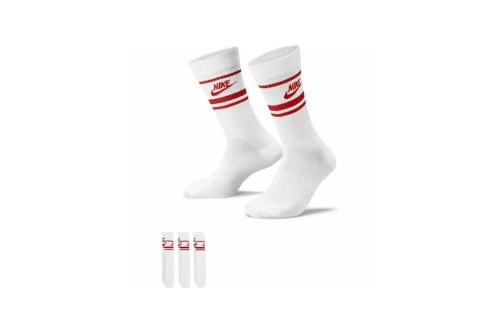 Nike Sportswear Everyday Essential Κάλτσες Ψηλές 3 Ζευγάρια (DX5089 102)