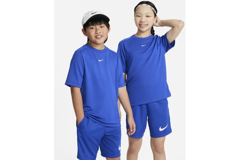 Nike Multi Dri-Fit Παιδικό Κοντομάνικο T-Shirt Ρουά