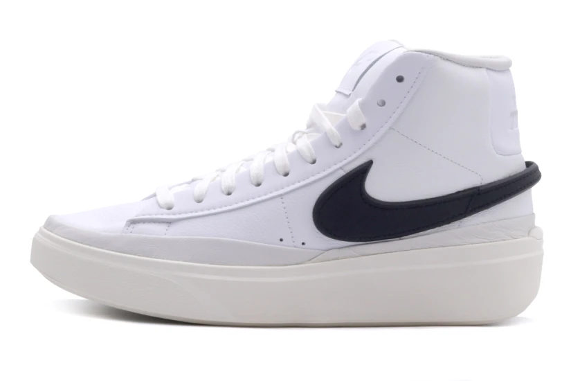 Nike Blazer Phantom Mid Ανδρικά Μποτάκια Λευκά, Μαύρα