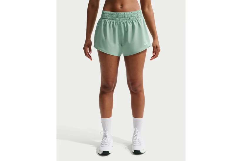 Nike One Dri-FIT Mid-Rise Γυναικείο Αθλητικό Σορτς Φυστικί