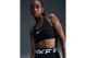 Nike Swoosh Dri-FIT Γυναικείο Μπουστάκι Μαύρο