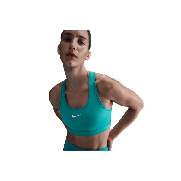 Nike Swoosh Dri-Fit Μπουστάκι Γυναικείο (DX6821 345)