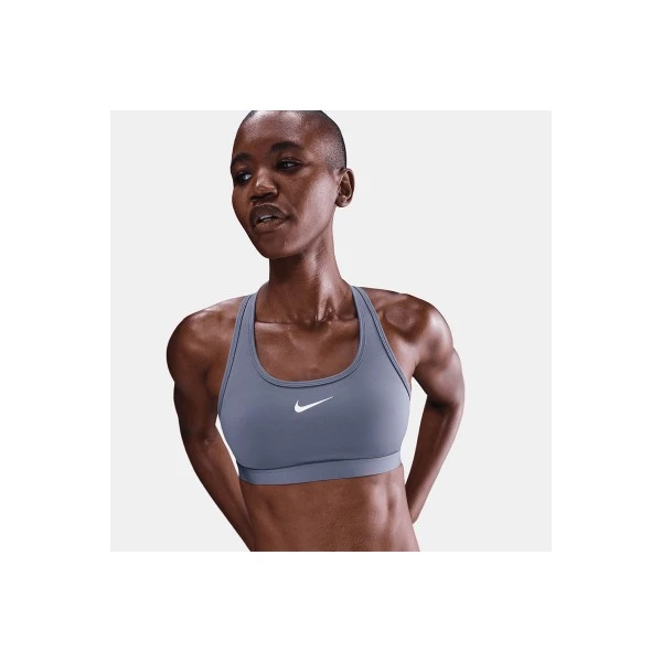 Nike Swoosh Dri-Fit Μπουστάκι Γυναικείο (DX6821 499)