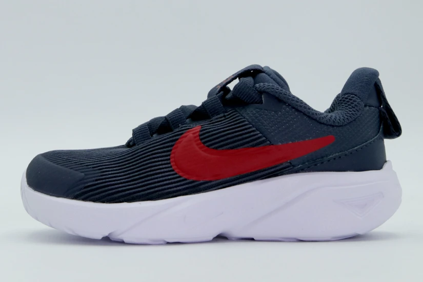 Nike Star Runner 4 Βρεφικά Παπούτσια Μπλε Σκούρα, Κόκκινα, Λευκά