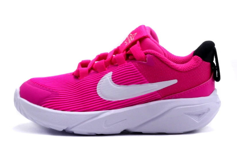 Nike Star Runner 4 Βρεφικά Παπούτσια Φούξια, Λευκά