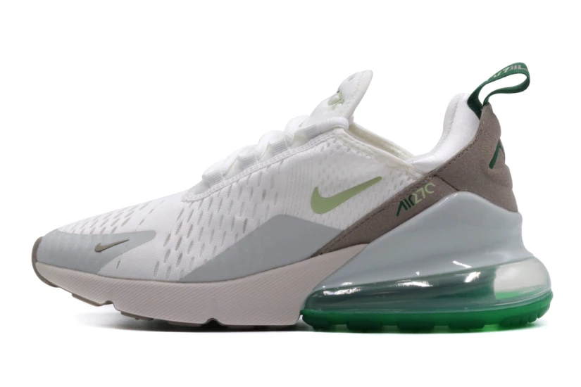 Nike Air Max 270 Γυναικεία Sneakers Λευκά, Γκρι, Πράσινα