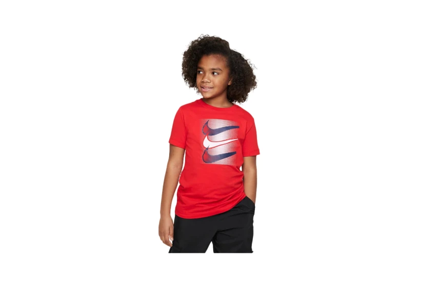 Nike Παιδικό Κοντομάνικο T-Shirt Κόκκινο
