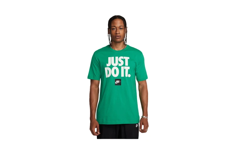 Nike Sportswear Just Do It Ανδρικό Κοντομάνικο T-Shirt Πράσινο