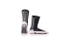 Lux Sports Soccer Grip Unisex Ποδοσφαιρικές Ψηλές Kάλτσες Μαύρες, Λευκές