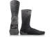 Lux Sports Soccer Grip Unisex Ποδοσφαιρικές Ψηλές Kάλτσες Μαύρες, Γκρι