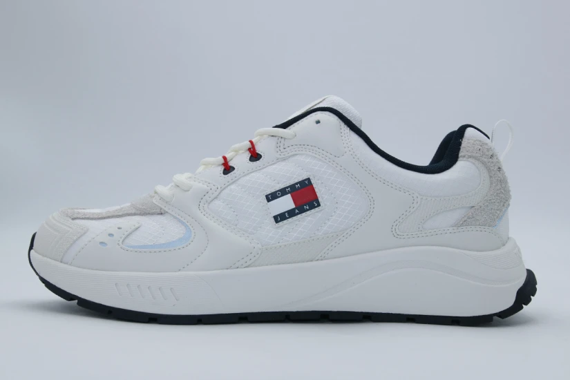 Tommy Jeans Runner Sneakers Λευκά